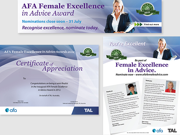 AFA Female Excellence in Advice Award